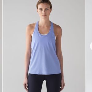 Lululemon - Two With One Singlet - Hydrangea Blue